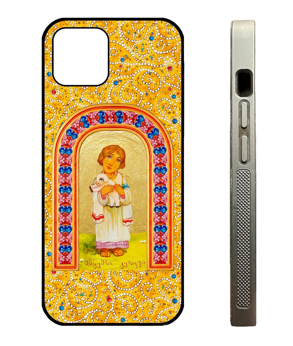 Good Shepherd, catalogue.types.phone_case by Levan Margiani for Artiani. Color: Ornaments